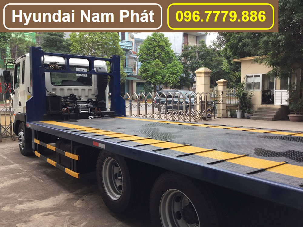 xe nâng đầu chở xe cơ giới hyundai hd210